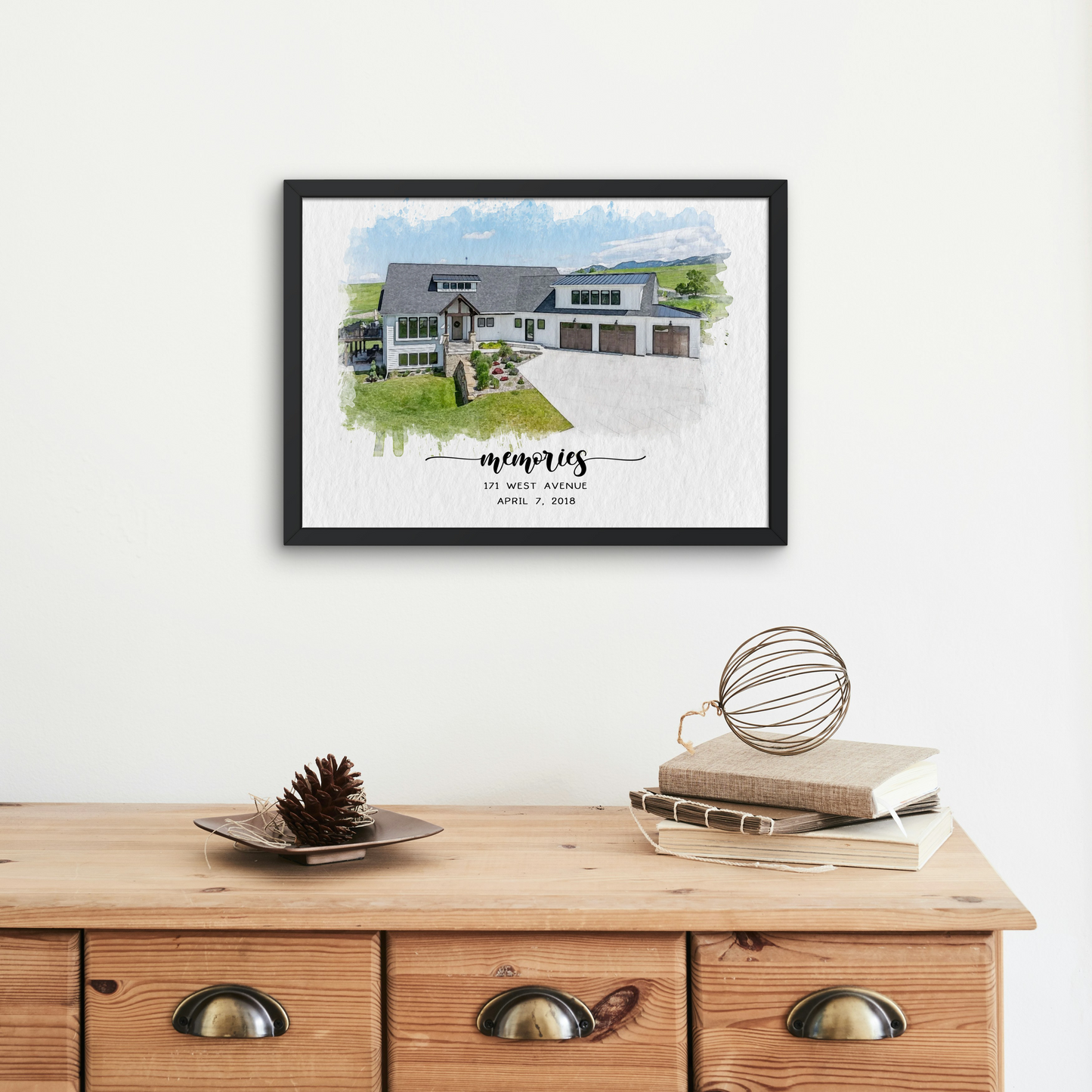 Custom House Portrait