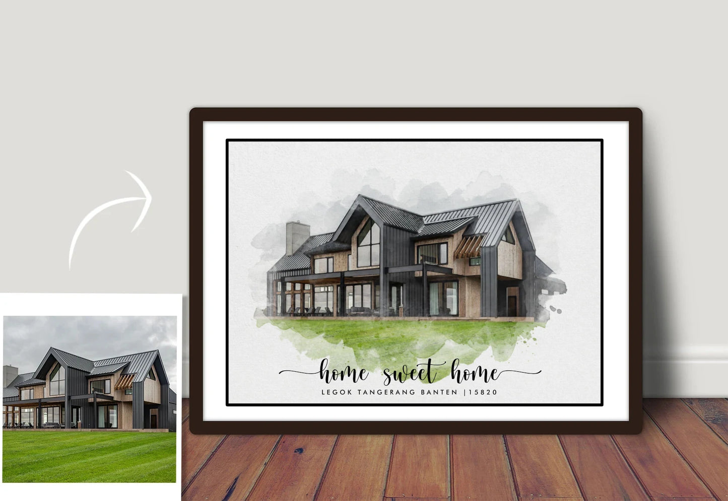 Custom House Portrait