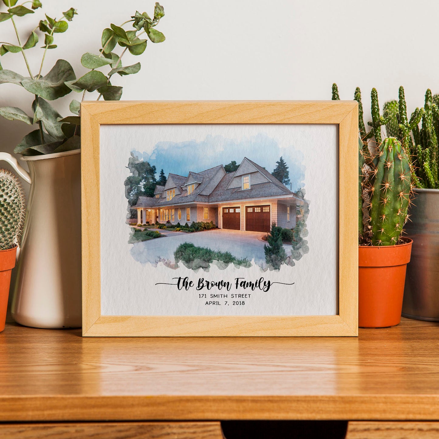 Custom House Portrait