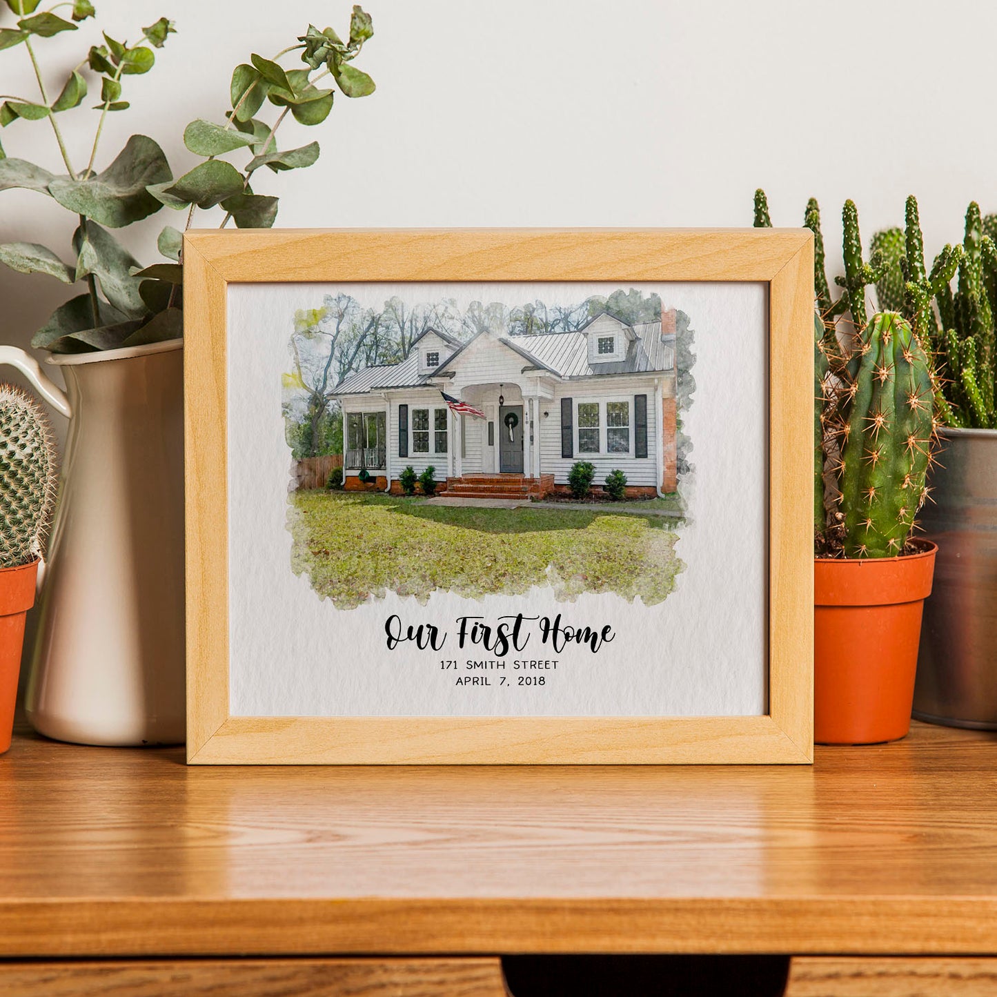Custom House Portrait