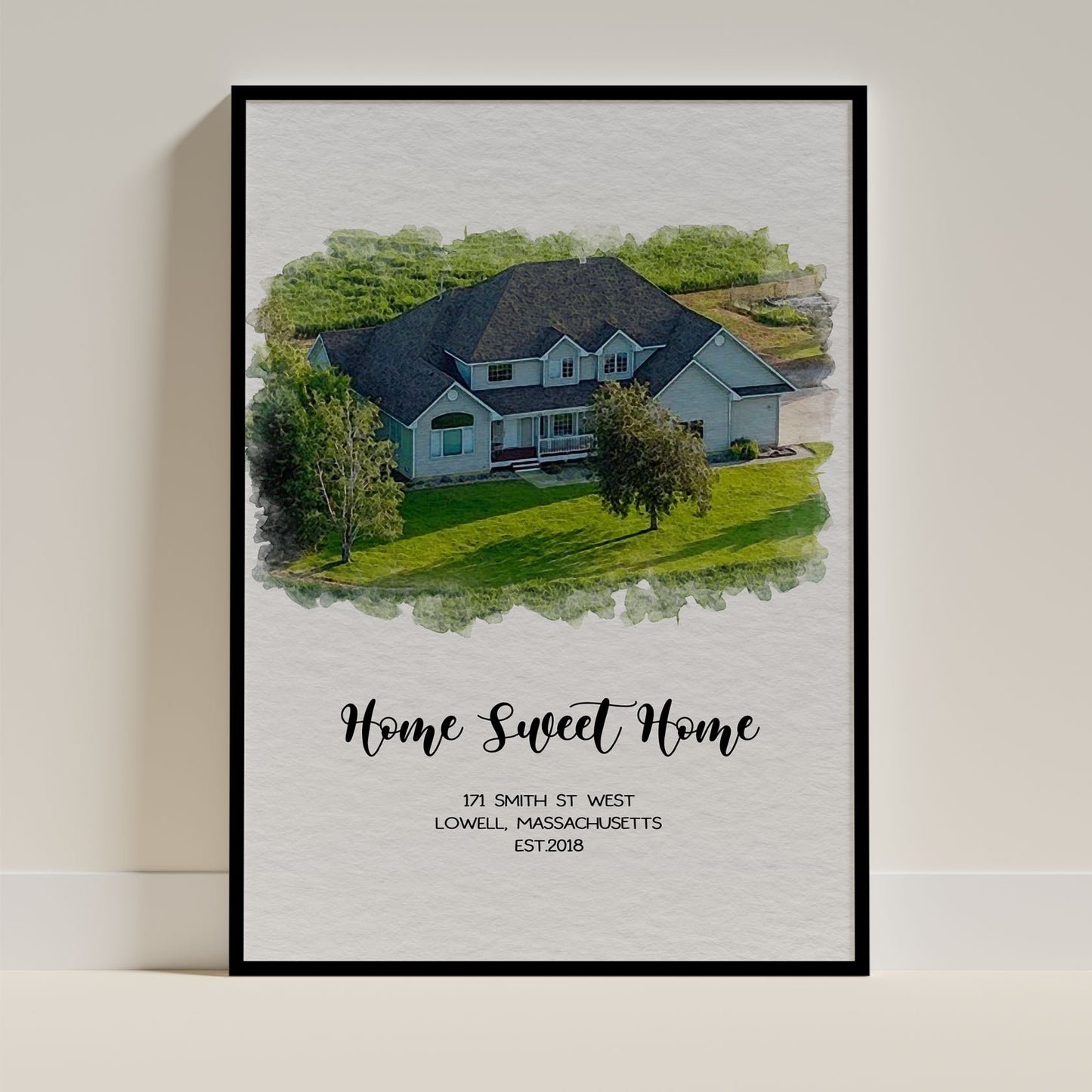 Custom House Portrait