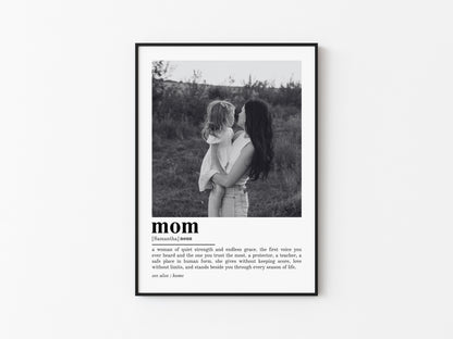 Customized Photo Gift for Mom- Mothers Day Gift
