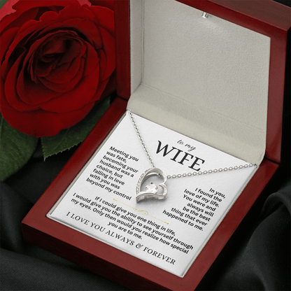To My Wife - Forever Love Necklace