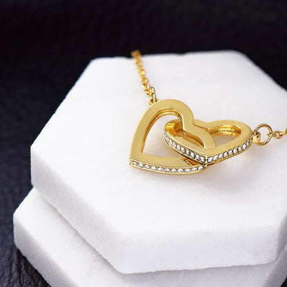 To My Granddaughter - Forever Linked Hearts