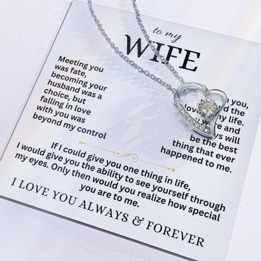 To My Wife - Forever Love Necklace