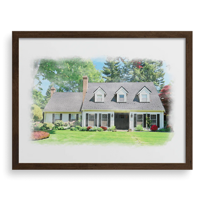 Custom House Portrait
